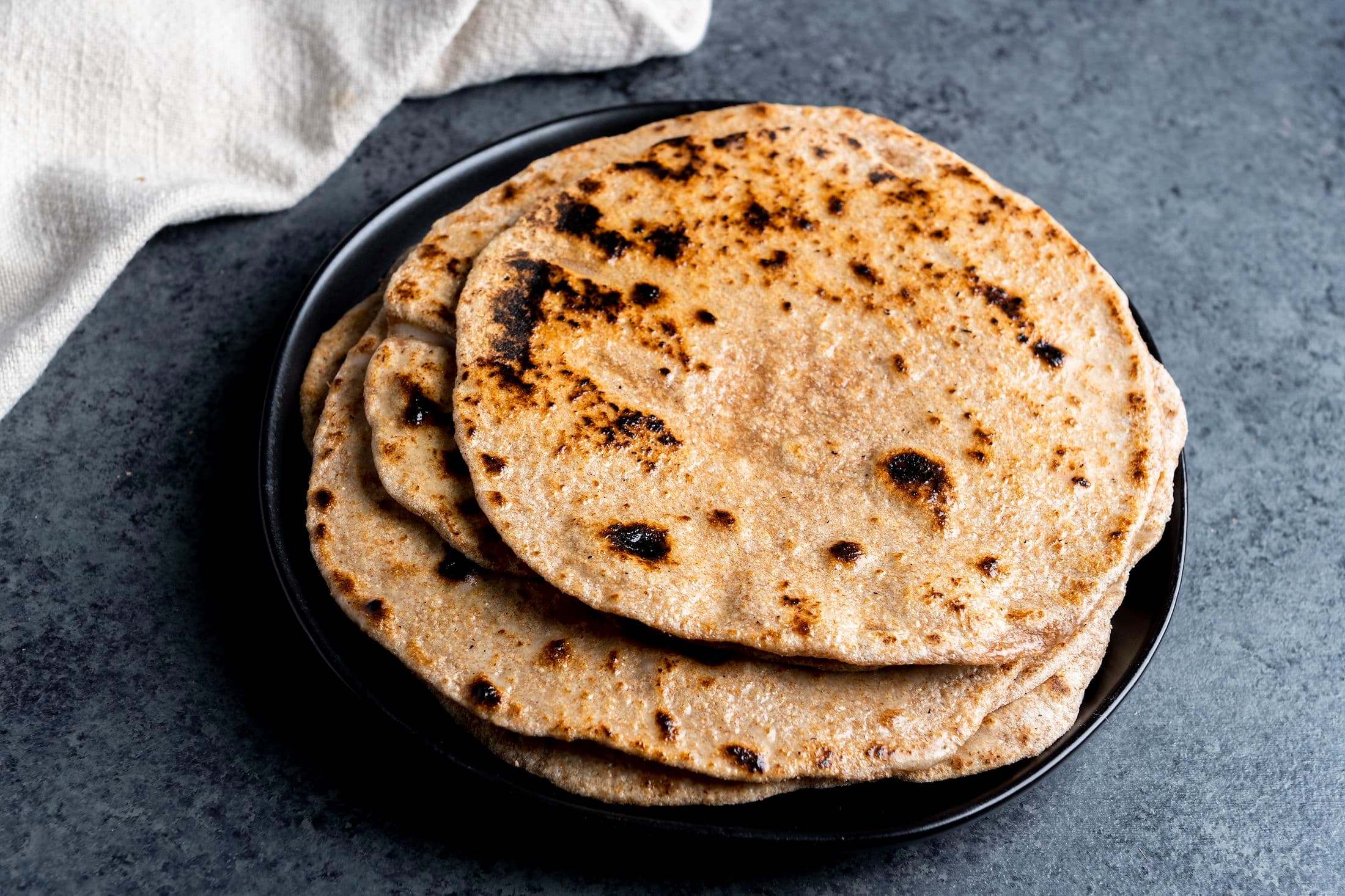 Rotis With Ajab Fortified Atta Mark Flour